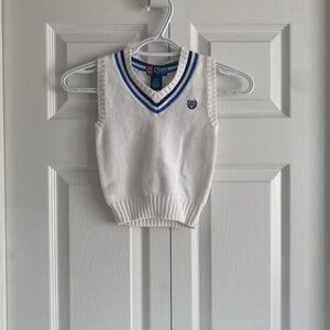 Toddler Boys Size 2/2T Chaps 100% Cotton Vest
